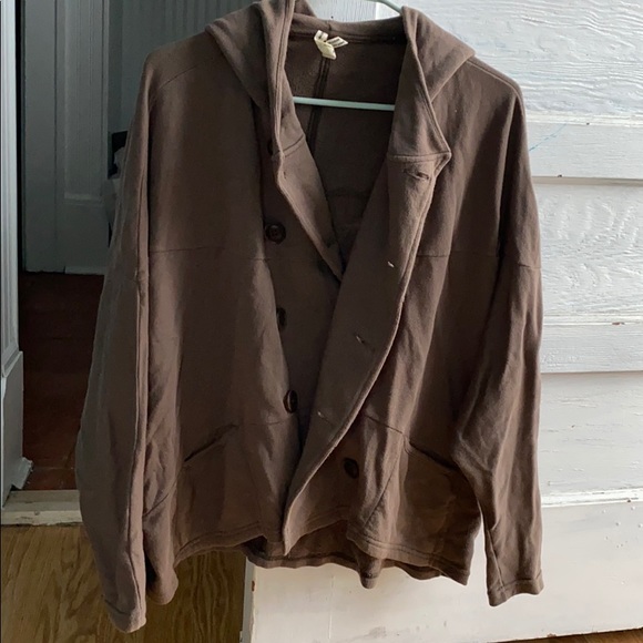 Free People double breasted button jacket - Picture 3 of 6